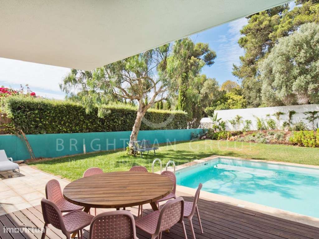 Andar de moradia T3 com jardim e piscina na Guia, Cascais-8
