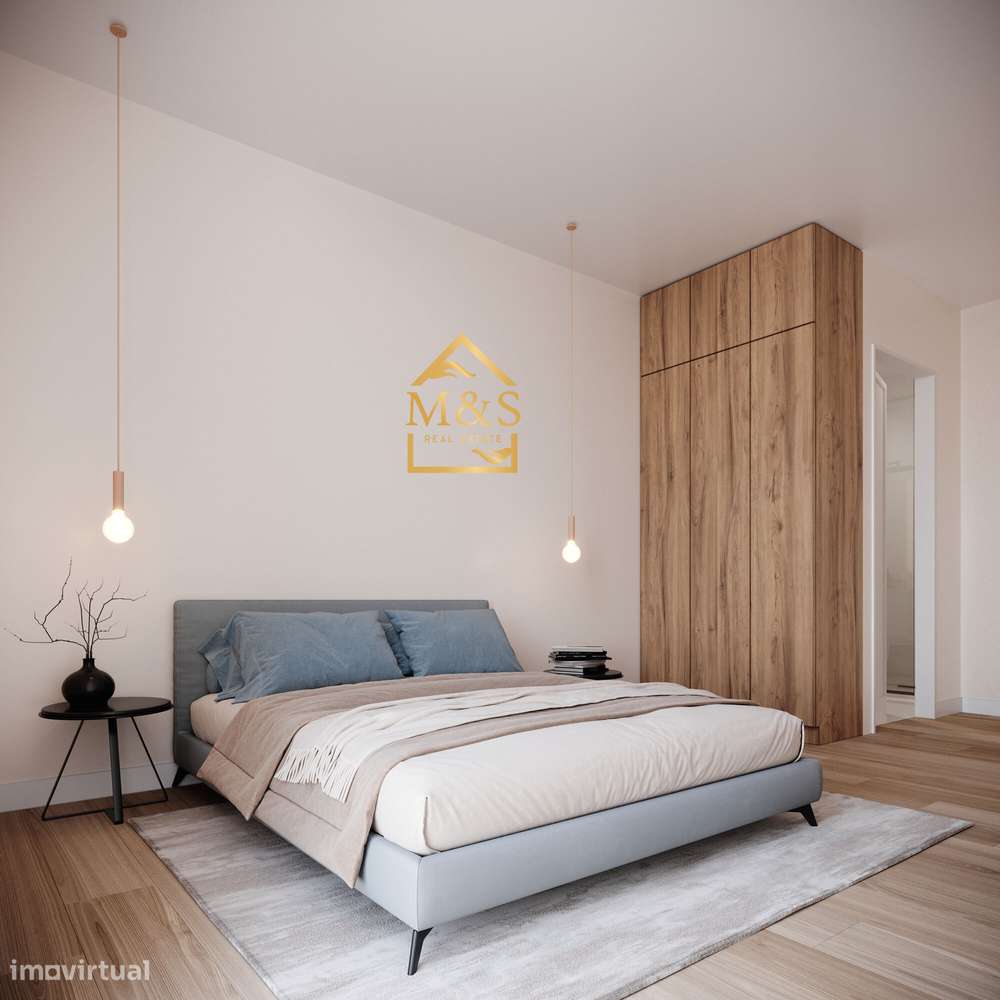 Apartamento T2+1 NOVO - 2 Lug.Garagem, Terraço - Maia-5