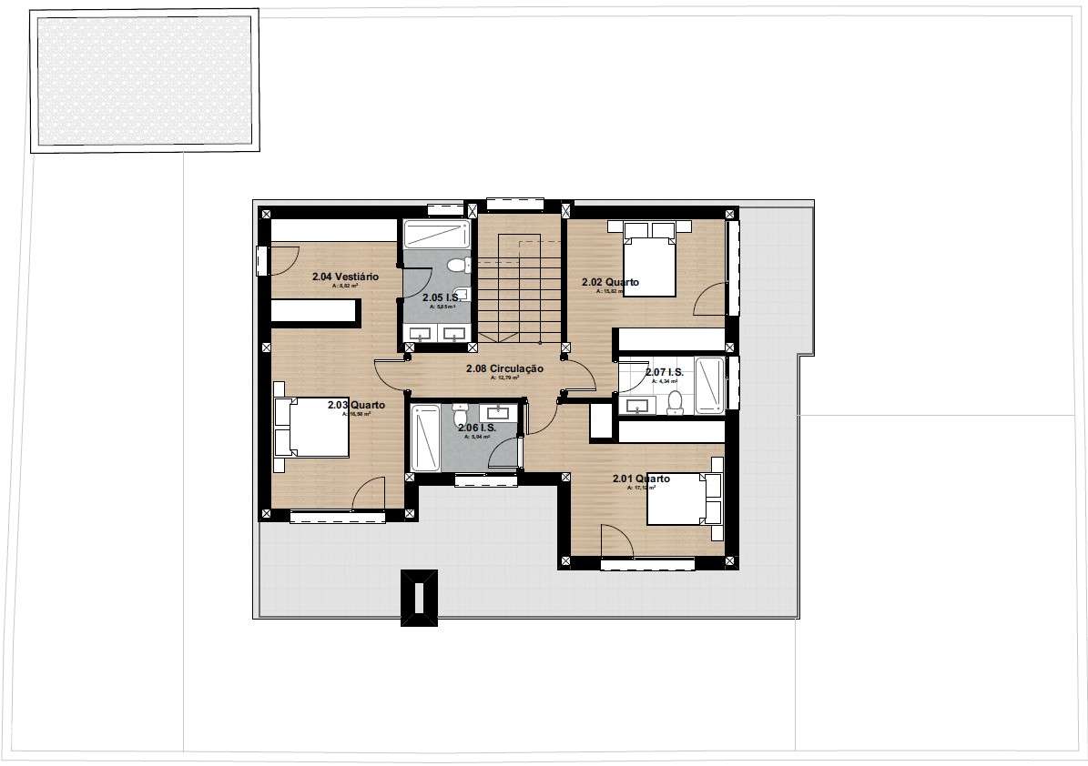 Moradia Isolada T4 - Arquitetura Moderna a 4 Kms do Centro-23