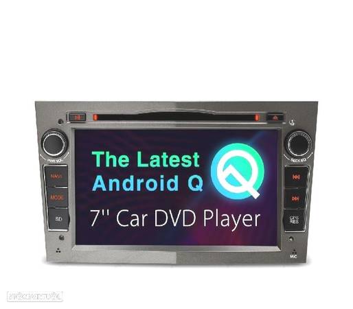 AUTO RADIO GPS ANDROID 10 CINZA PARA OPEL ASTRA H VIVARO ZAFIRA VECTRA CORSA D - 5