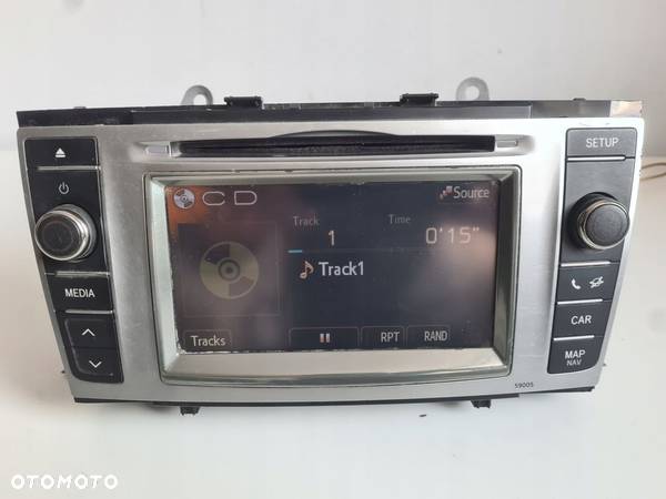 RADIO pod navi TOYOTA AVENSIS T27 86140-05010 bluetooth - 1