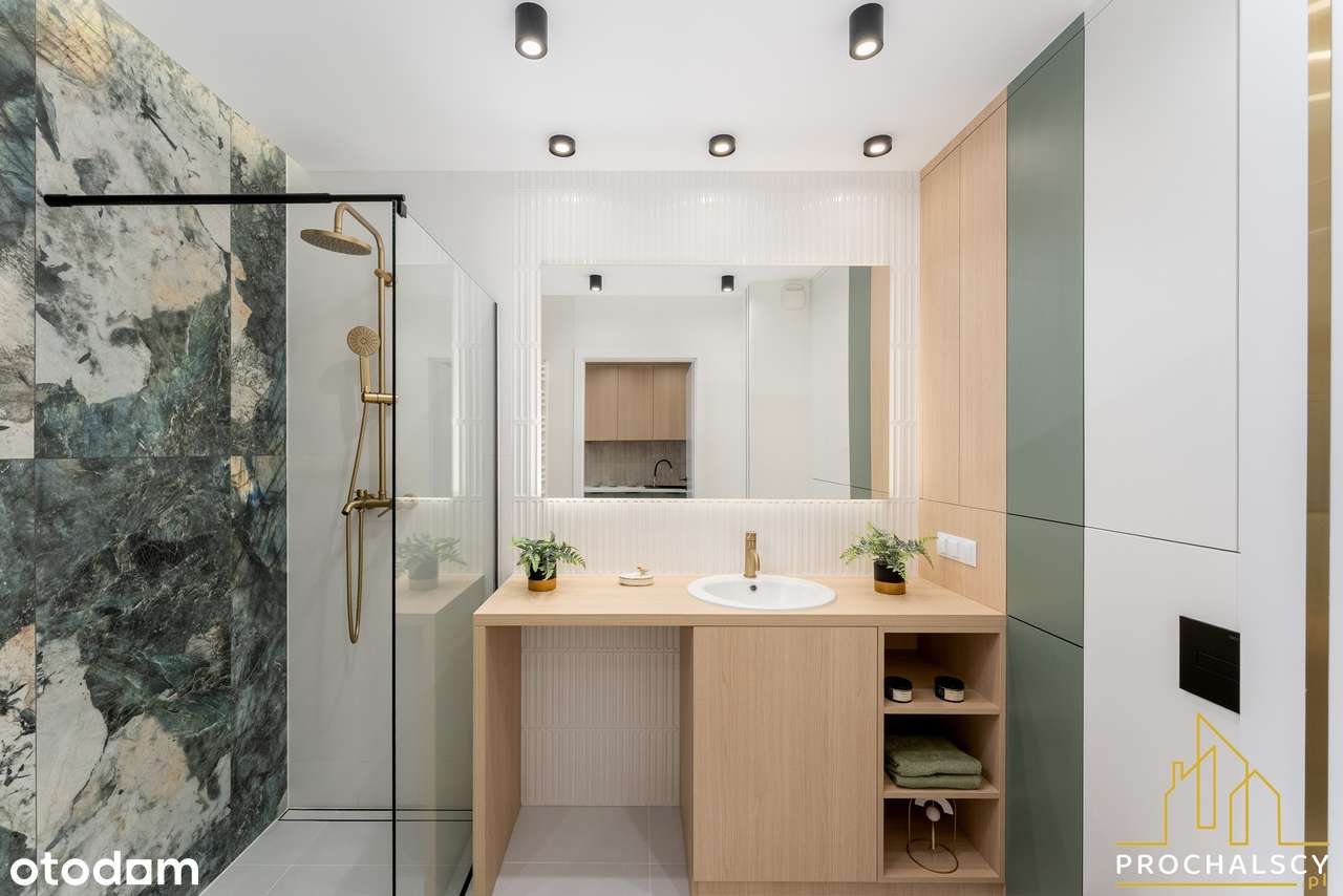 Piękne zupełnie nowe mieszkanie w z meblami i AGD Ceglana Park + garaż-11