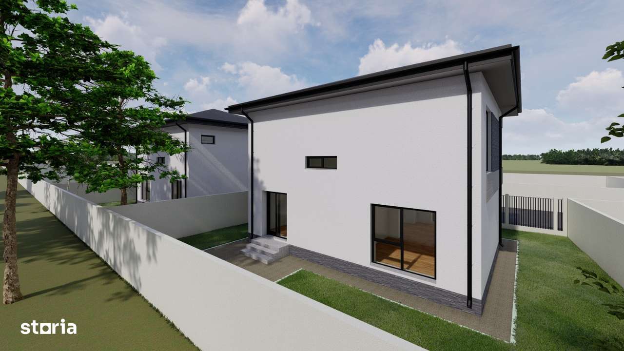 Casa individuala 4 camere Topaz Ghidiceni 3 bai bucatarie inchisa - Imagine principală: 4/17