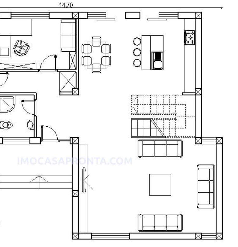 Moradia T3 de 4 Frentes, no centro Avanca( Estarreja),  lote de 360 m2-26