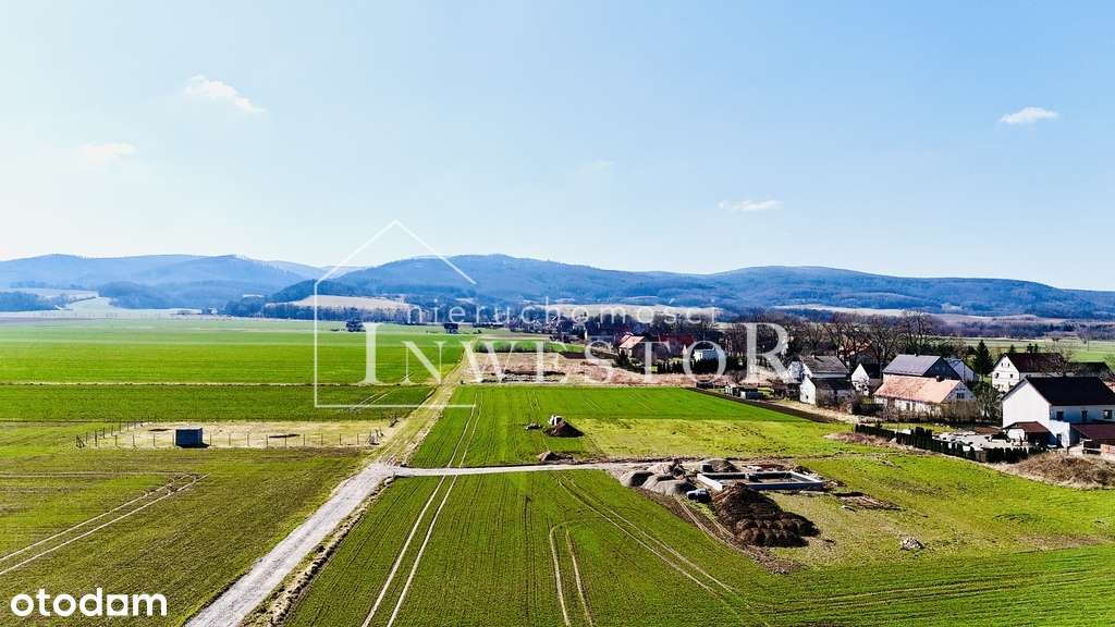 Działka 1100m2 w Gościcach z widokiem na góry. - Pełny obrazek: 2/6