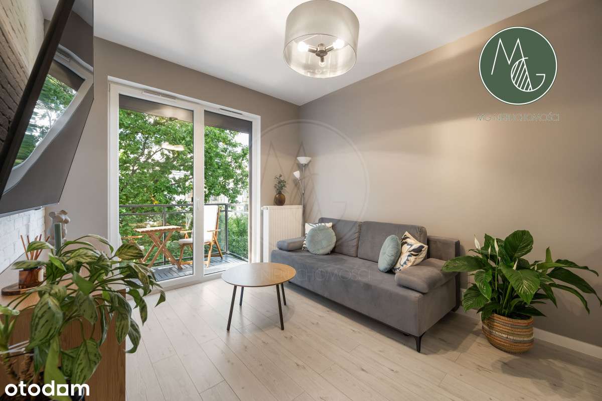 Super 2 pokoje, widok na zieleń, balkon, parking-1