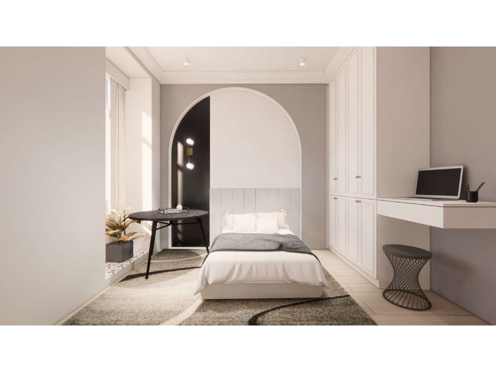 Apartamento T2 com Terraço no Coração de Lisboa - Grande imagem: 5/17