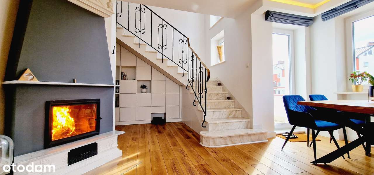 Dwupoziomowy Apartament z Tarasem i Kominkiem – Kabaty, Bezpośrednio - Pełny obrazek: 4/15