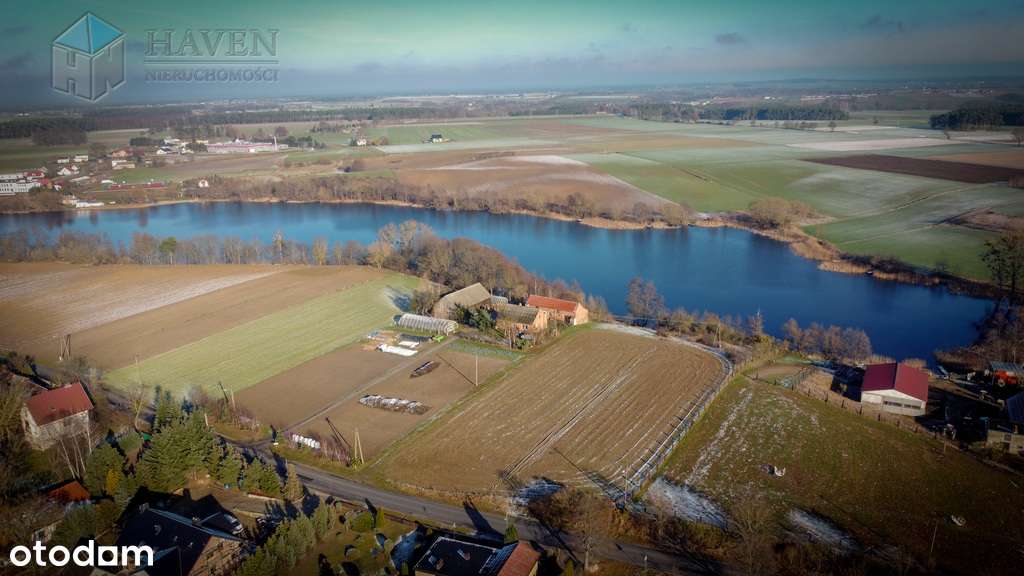 Działka z linią brzegową - Jezioro Bardęga - Pełny obrazek: 4/7