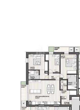 Fantástico apartamento T2+1 no Porto em condomínio de luxo- Paranhos,-8