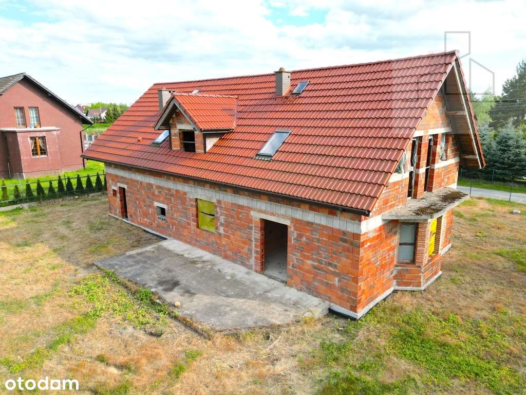 Atrakcyjny dom w budowie, na działce pod lasem!-3