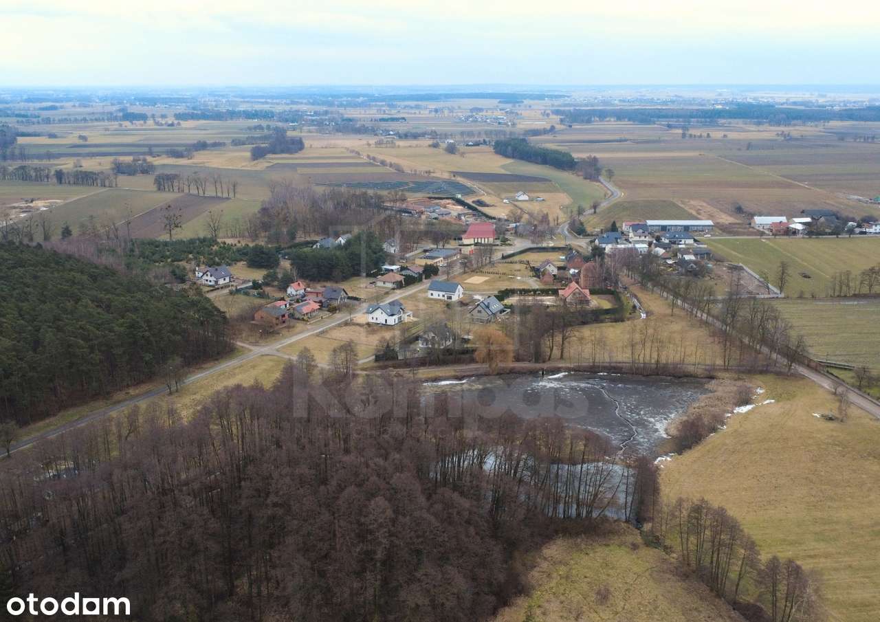 Mielęcin – działka 803 m² przy lesie | WZ | Ogrodzona-4