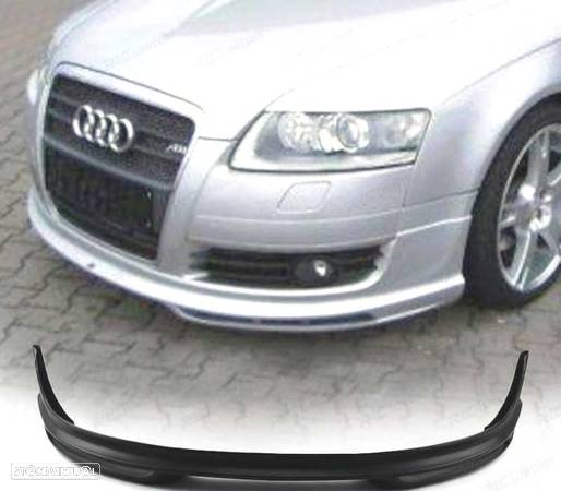 SPOILER LIP FRONTAL PARA AUDI A6 C6 04-09 LOOK ABT SEDÁN AVANT - 3