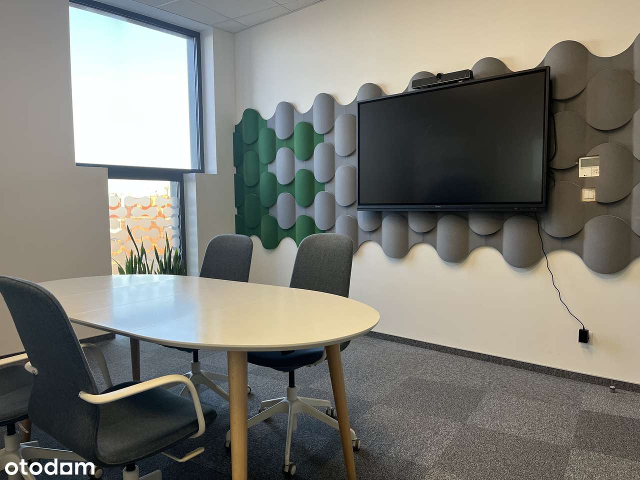 Najem krótkoterminowy, umeblowane biuro 204m2, Wrocław Krzyki Hubska - Pełny obrazek: 5/12