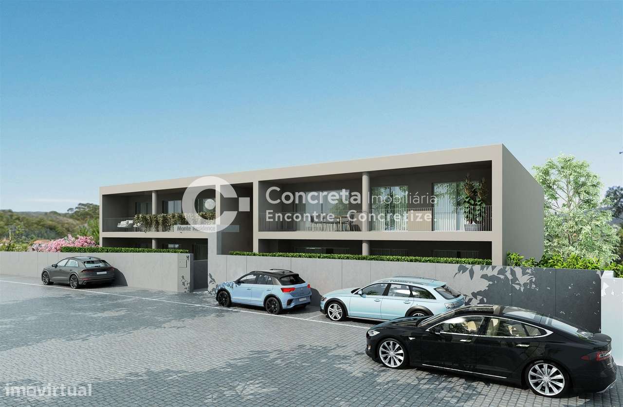 Apartamento T2 novo com logradouro em Vilar do Monte, Barcelos - Grande imagem: 4/8