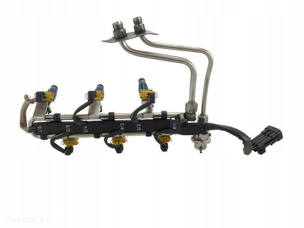 LISTWA WTRYSKOWA OPEL OMEGA B LIFT (1999-2003) 3.0 V6 211KM X30XE 90457297 - 5