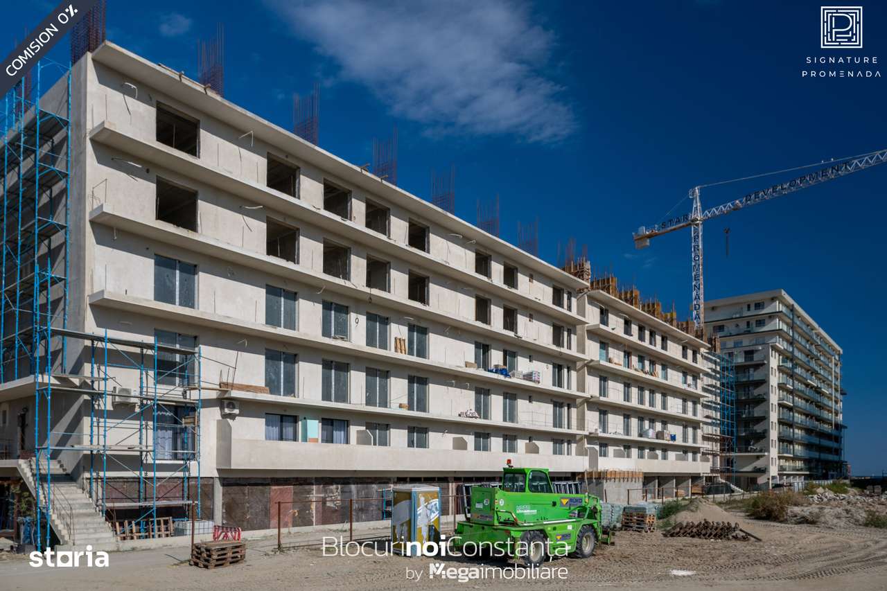 #Dezvoltator: 2 camere | a doua linie la mare · Signature Promenada 2 - Imagine principală: 1/6