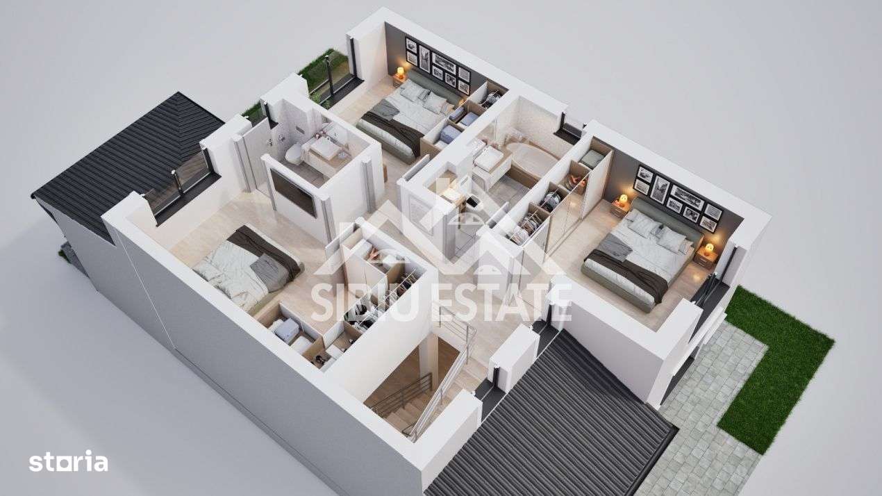 Spatiu, Stil si Confort – Casa moderna cu 5 camere! - Imagine principală: 4/6