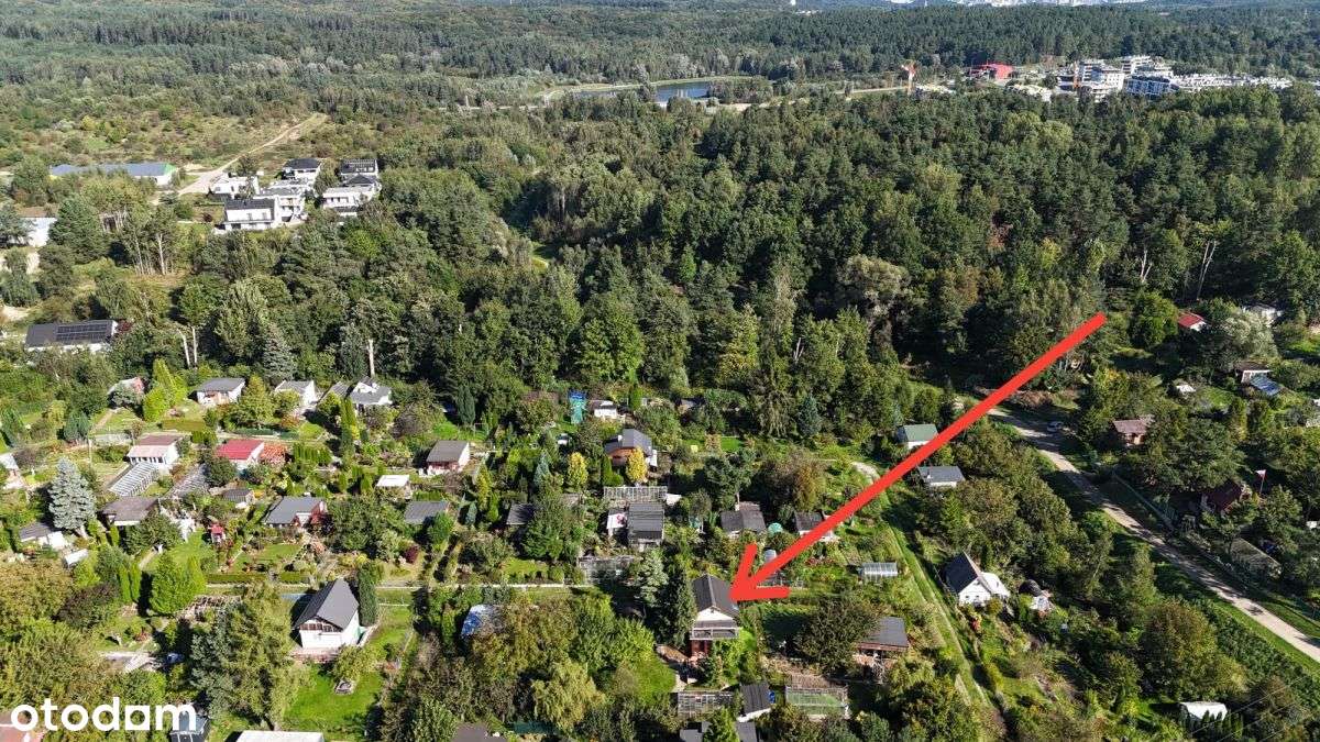 Działka Rod z murowanym domkiem i wędzarnią-2