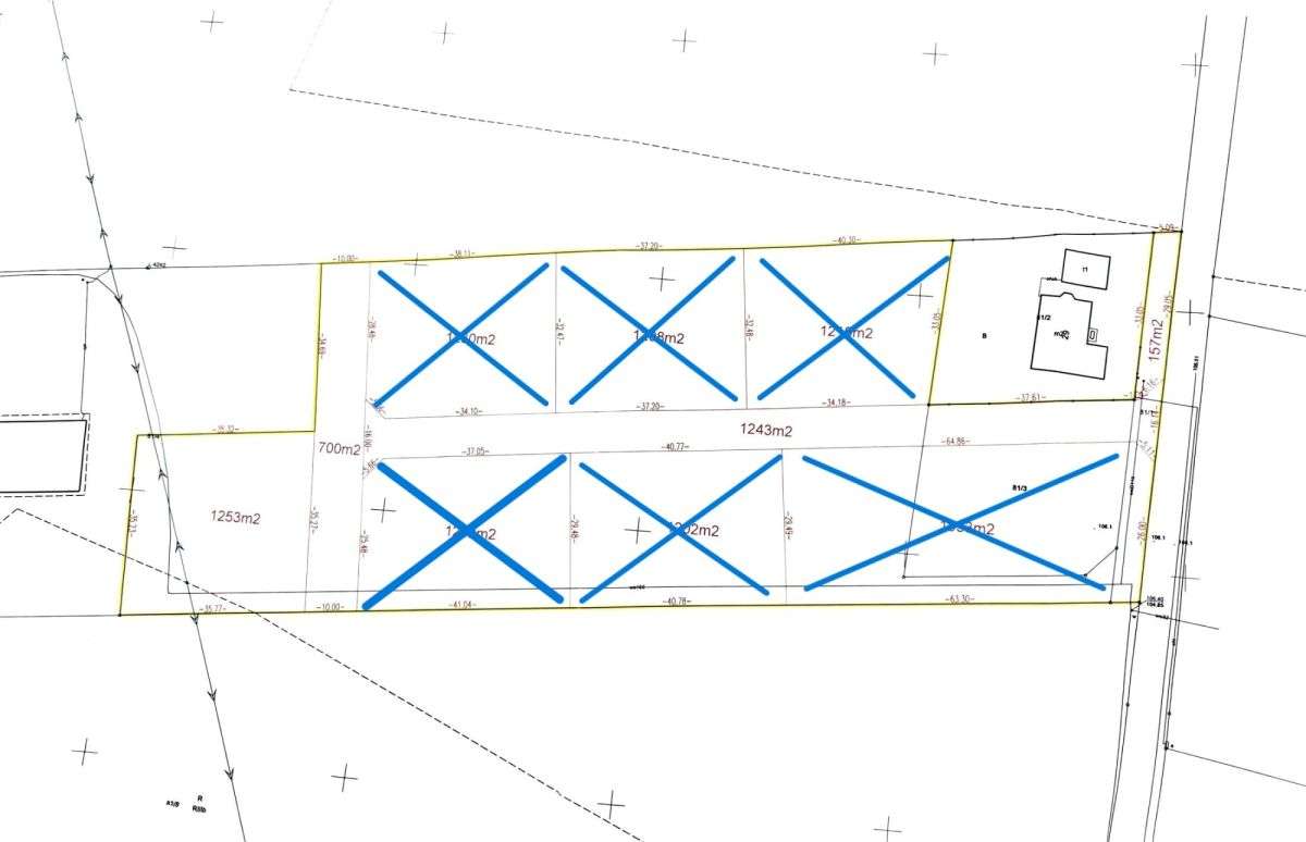 Działka budowlana  (1 253 mkw.) Jerzykowo - Pełny obrazek: 5/6
