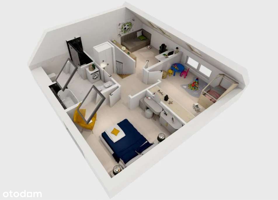 4-pokojowy dom z ogrodem, cicha okolica - Pełny obrazek: 4/12