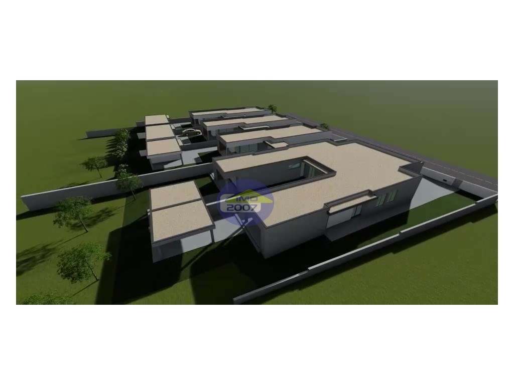 Moradia T3 térrea com pátio, jardim e garagem fechada para dois carros - Grande imagem: 4/20