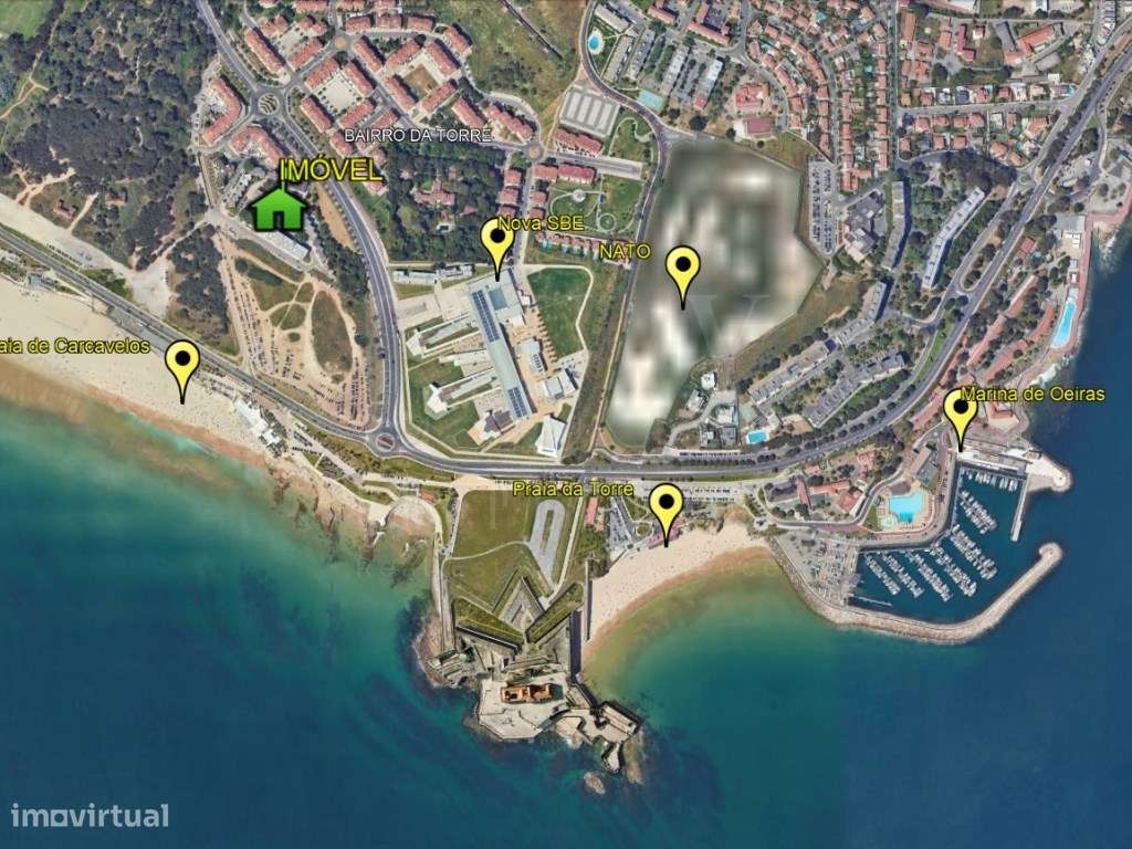 APARTAMENTO T1 EM CARCAVELOS COM VISTA MAR 1ª LINHA A 200m DA PRAIA-41