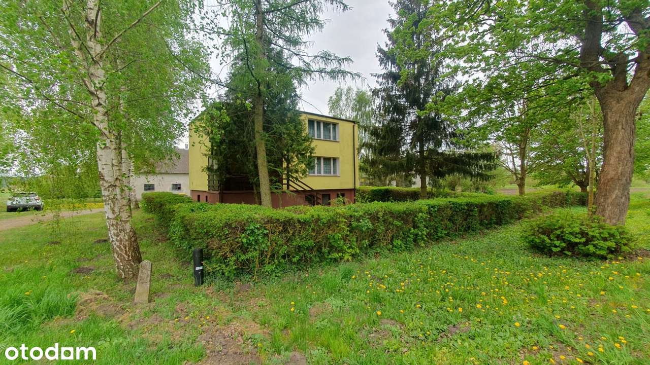 Dom z dwoma budynkami gospodarczymi | Olszanica, gm. Sadlinki