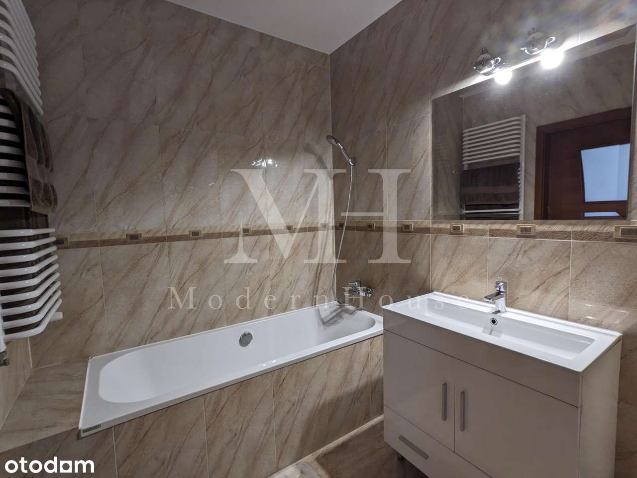 Trzypokojowe mieszkanie -1 piętro -zamknięte osiedle - Pełny obrazek: 5/9