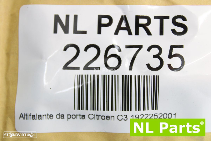 Altifalante da porta Citroen C3 1922252001 - 5