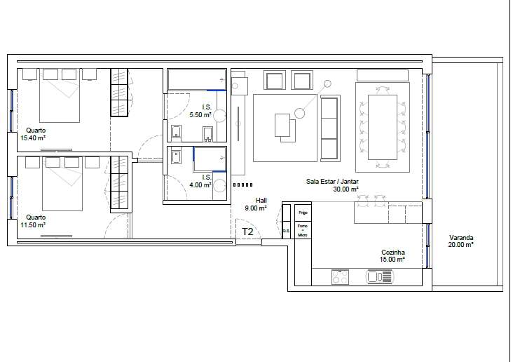APARTAMENTO T2, BARQUEIROS, BARCELOS-14