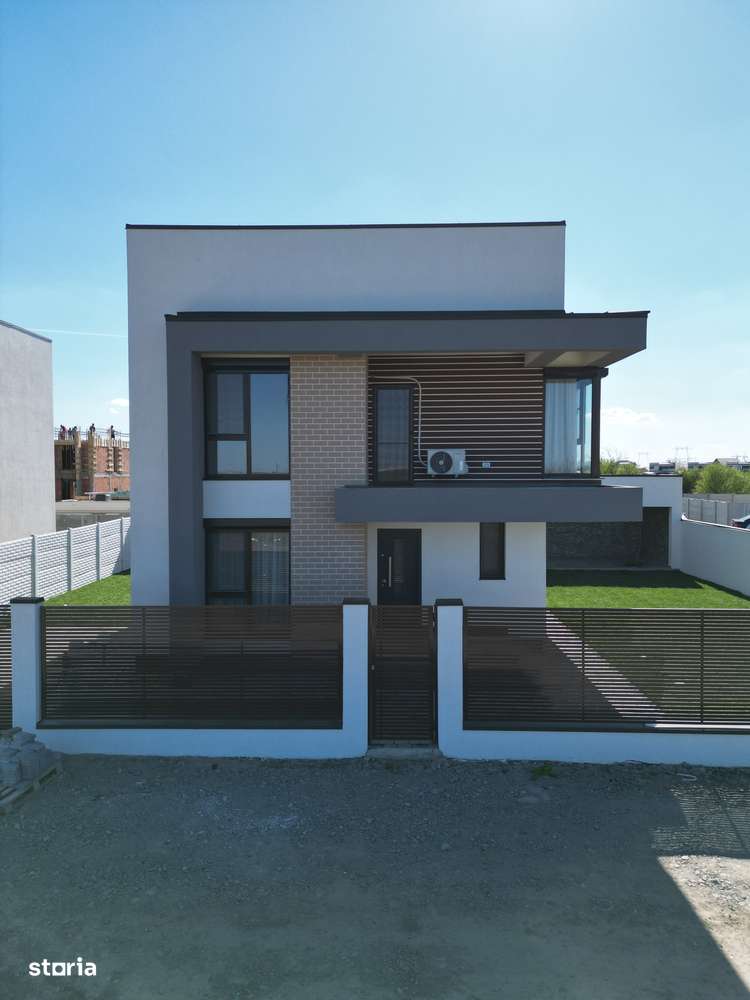 Casă modernă 5 camere, 3 băi, ansamblu privat - 300 mp-175 000 - Imagine principală: 2/17