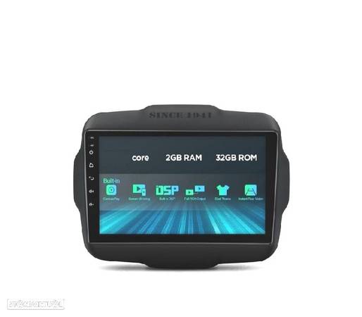 AUTO RÁDIO GPS ANDROID 12 PARA JEEP RENEGADE 15-20 - 5