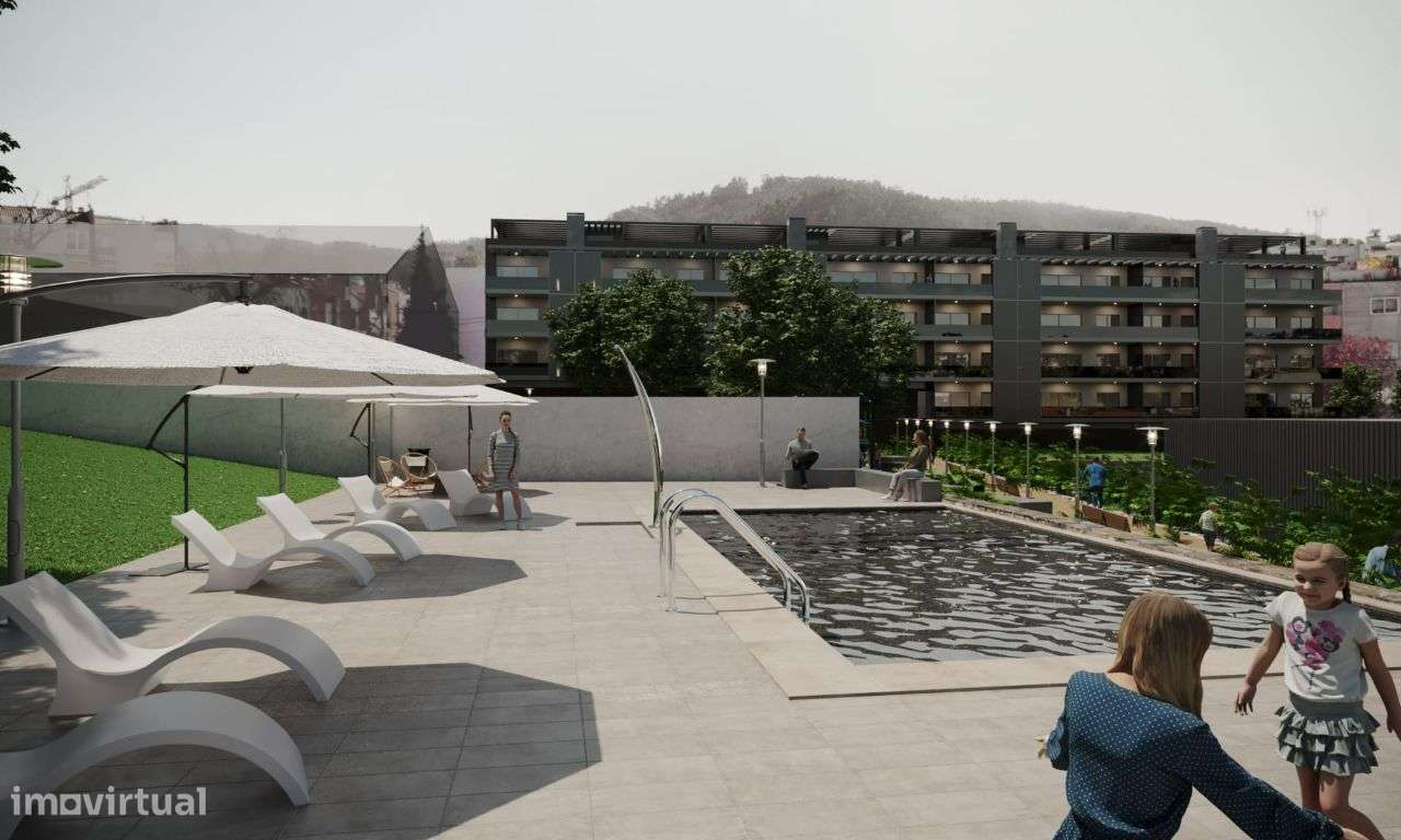 Apartamento T3 duplex com terraço Celeirós Braga-5