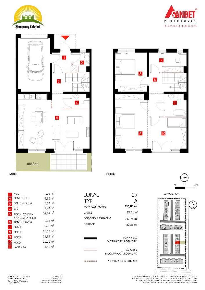 Szereg nr 17, ogród, poddasze, garaż! - Pełny obrazek: 2/7