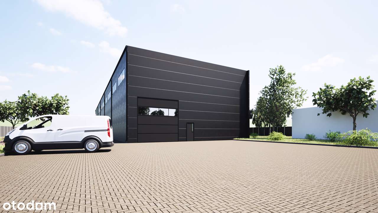 Hala Magazynowa z wydzieloną częścią biurową | z PNU | Łomianki-4