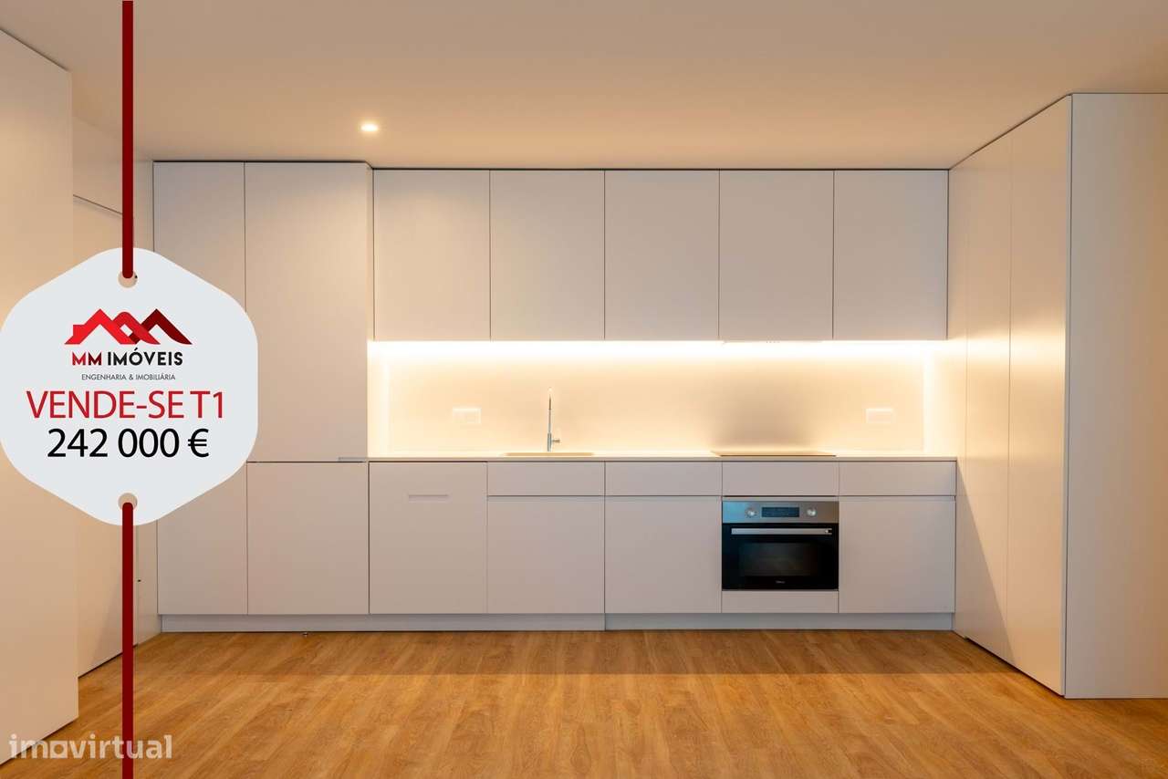 Apartamento T1 Nova Construcao Terraco Jardim Garagem Campan