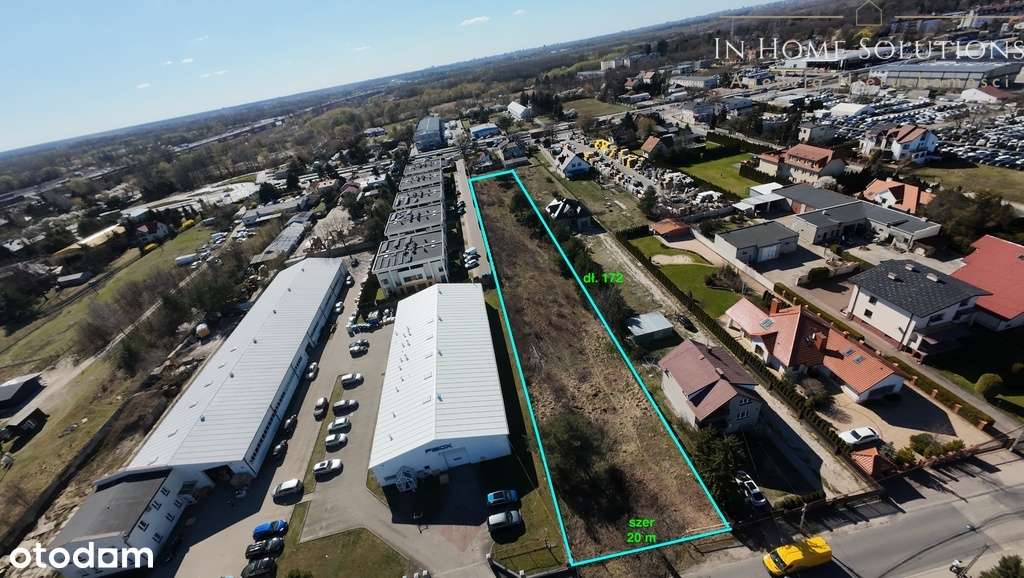 3 działki o łącznej pow. 3436 m2 - media-2