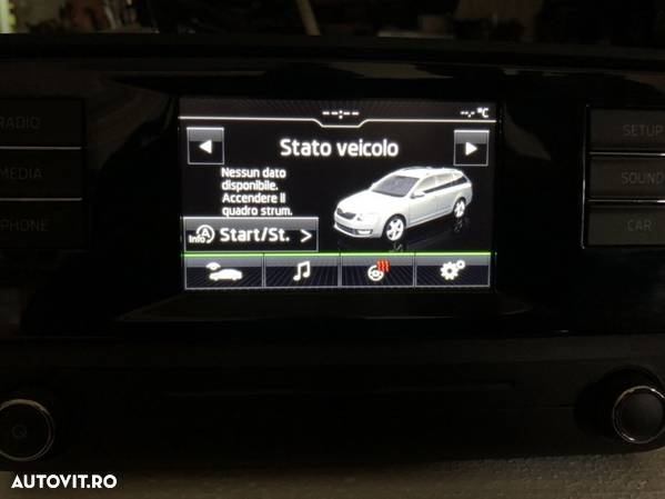 Media player radio cu touch SKODA OCTAVIA 3 an 2013-2017 - 3