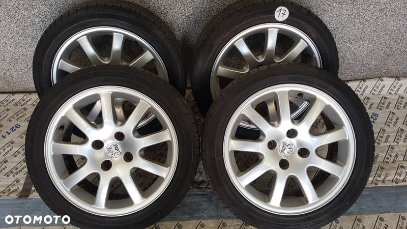 KOŁA PEUGEOT 206 207  4X108  6,5JX16 ET28  205/45R16 - 2