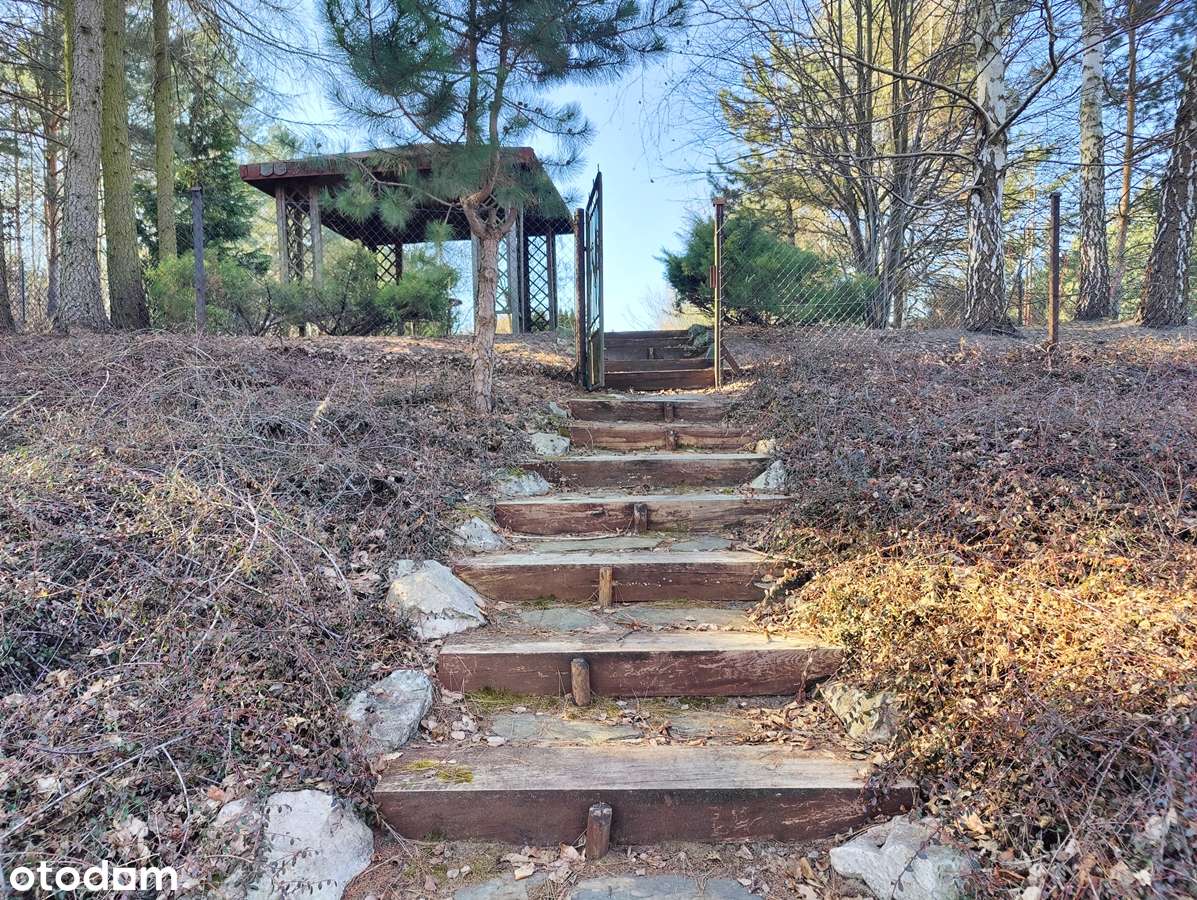 Urokliwa posesja bezpośrednio nad Jeziorem Ślesińskim-4