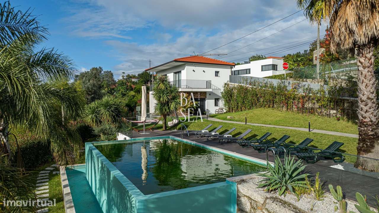 Morada individual com 4 suítes e piscina em Geraz do Minho - Póvoa de - Grande imagem: 2/56