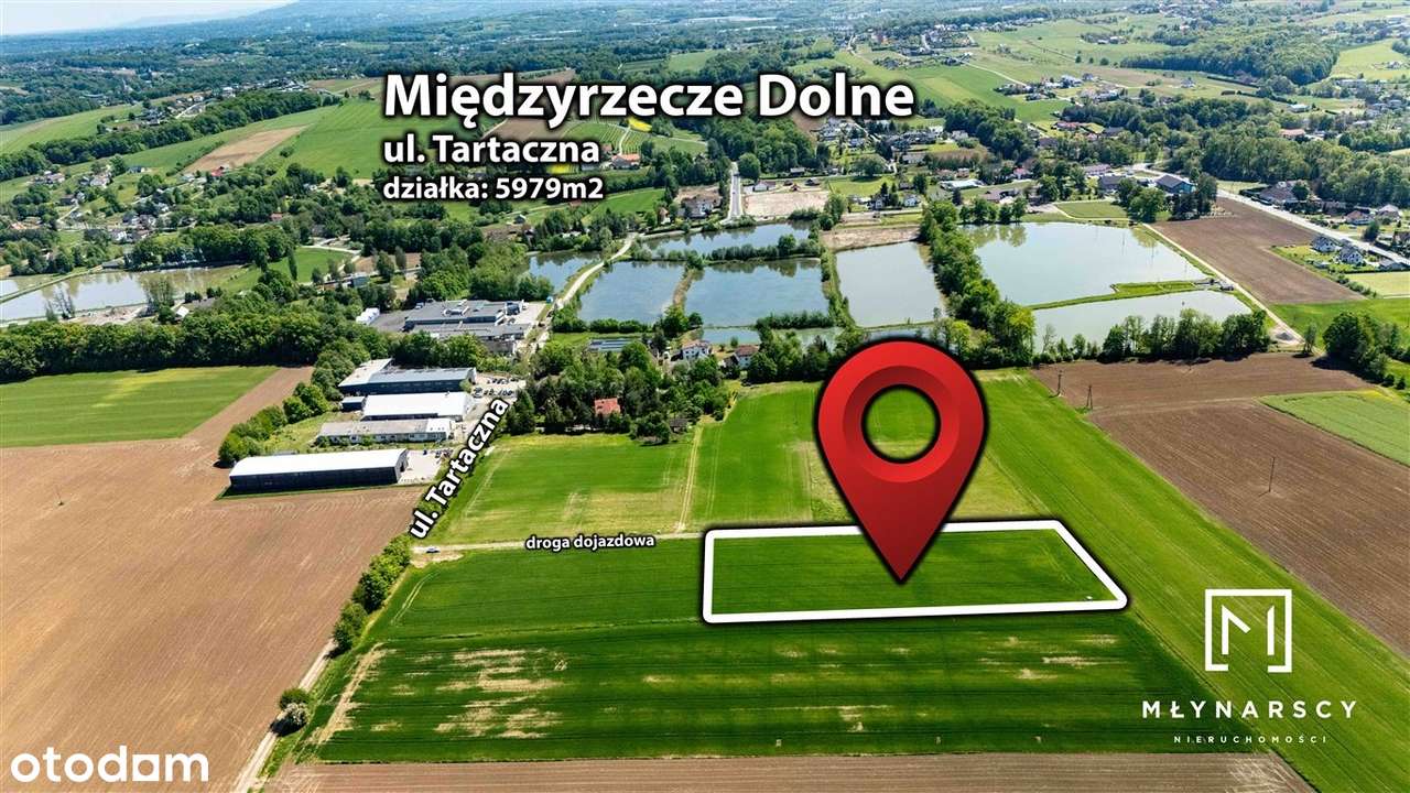 Działka | budowlana | prostokątna | ładna okolica
