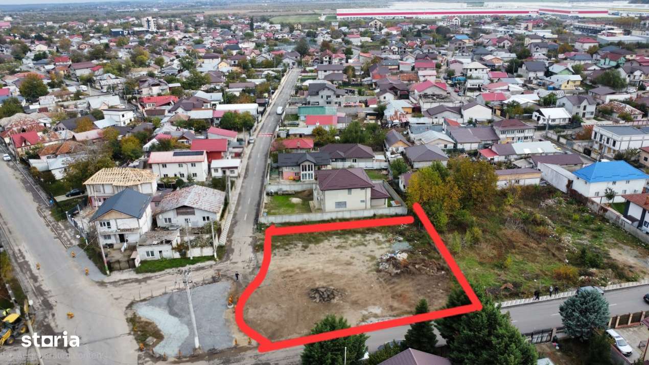 Oportunitate - vanzare teren 1269mp in centrul loc. Stefanestii de Jos-16