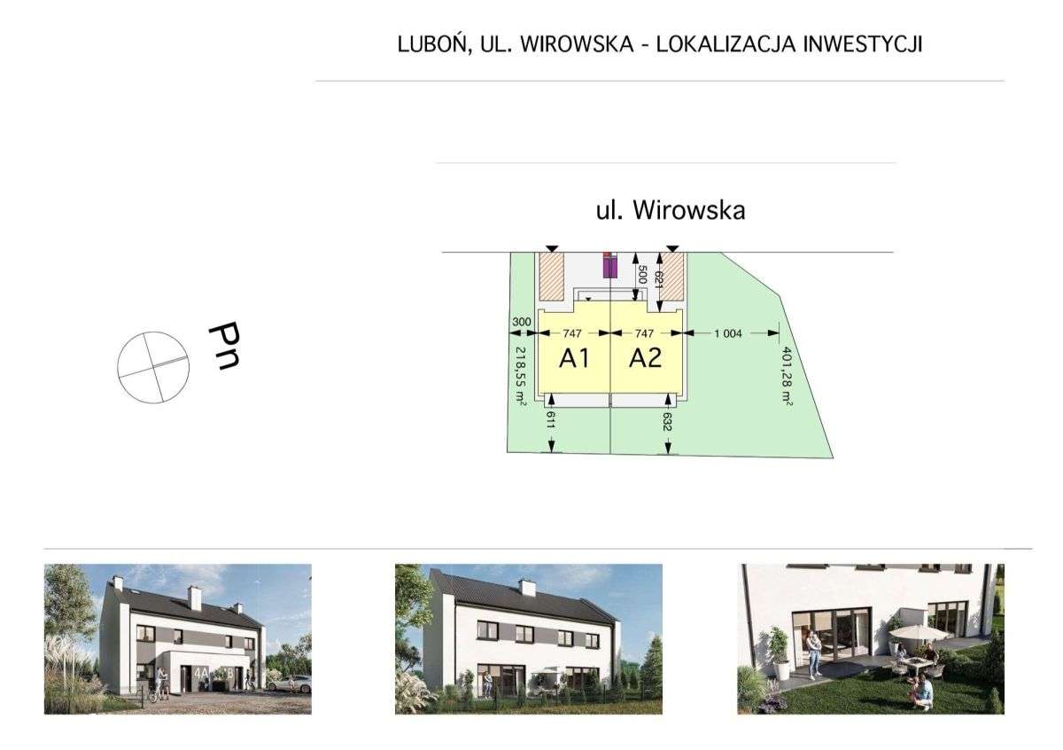 Taniej ! Bliźniak z ogrodem | 4 pokoje | Luboń - Pełny obrazek: 4/7