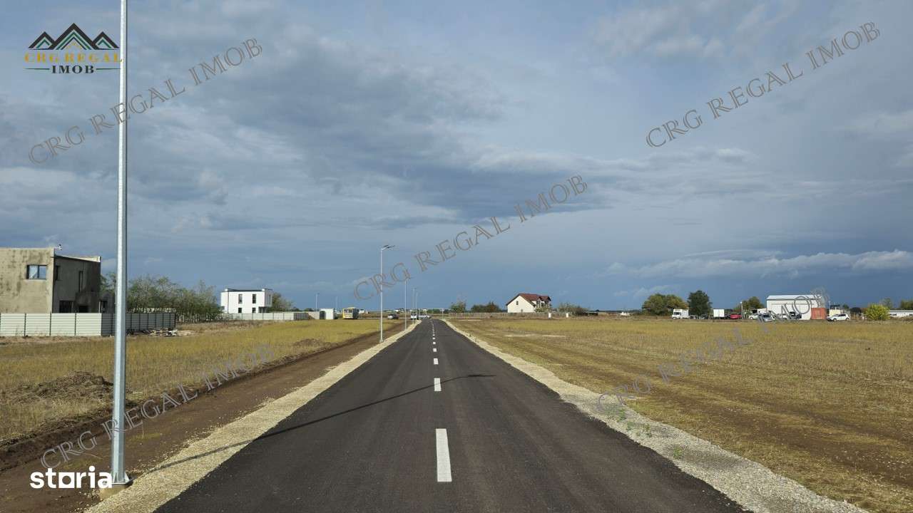 Teren 55 euro/mp Comuna Berceni rate 36 luni Gaz Curent Apa pe Strada - Imagine principală: 2/3