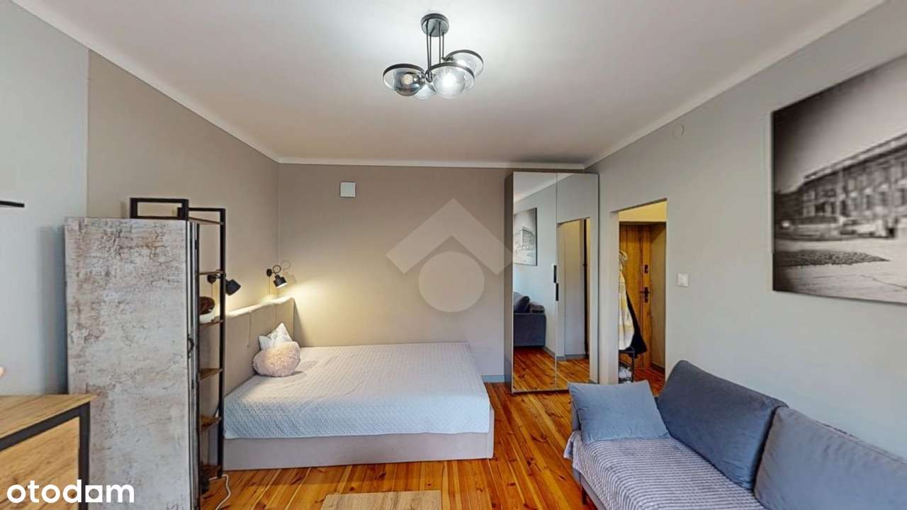 Jasne jednopokojowe mieszkanie po generalnym remoncie-7