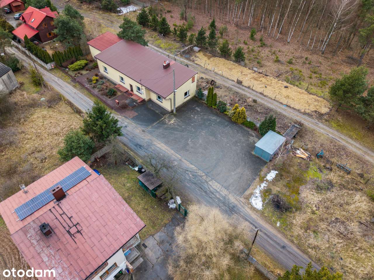 Budynek parterowy 250 m² do adaptacji, Siewierz, bez prowizji-1