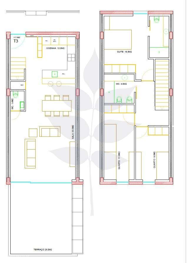 Vende-se T3 Duplex - Condominio Fechado - Como Novo - Empreendimento V-54