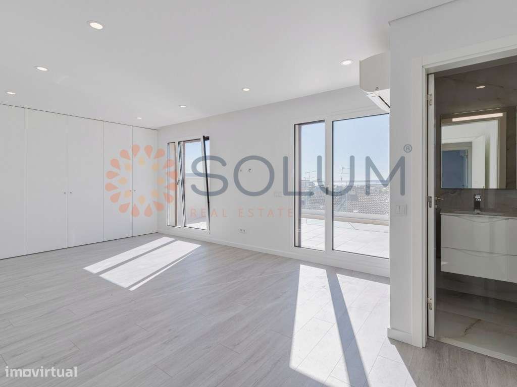 Duplex T5 novo com 3 suites - Montijo-6